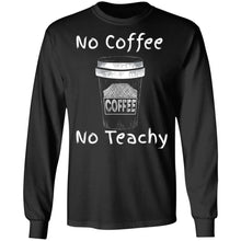 Load image into Gallery viewer, Funny Teacher Drink Coffee Caffeine Addict Back To School T-Shirt