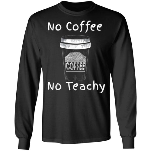 Funny Teacher Drink Coffee Caffeine Addict Back To School T-Shirt