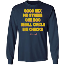 Load image into Gallery viewer, GOOD SEX NO STRESS ONE BOO NO EX SMALL CIRCLE BIG CHECK T-Shirt